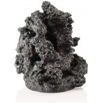 Декоративная фигура "Черный минерал", mineral stone ornament black