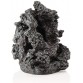 Декоративная фигура "Черный минерал", mineral stone ornament black