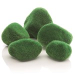 Галька покрытая мхом, Moss pebbles