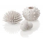 Набор декор. элементов Морской ёж, белый