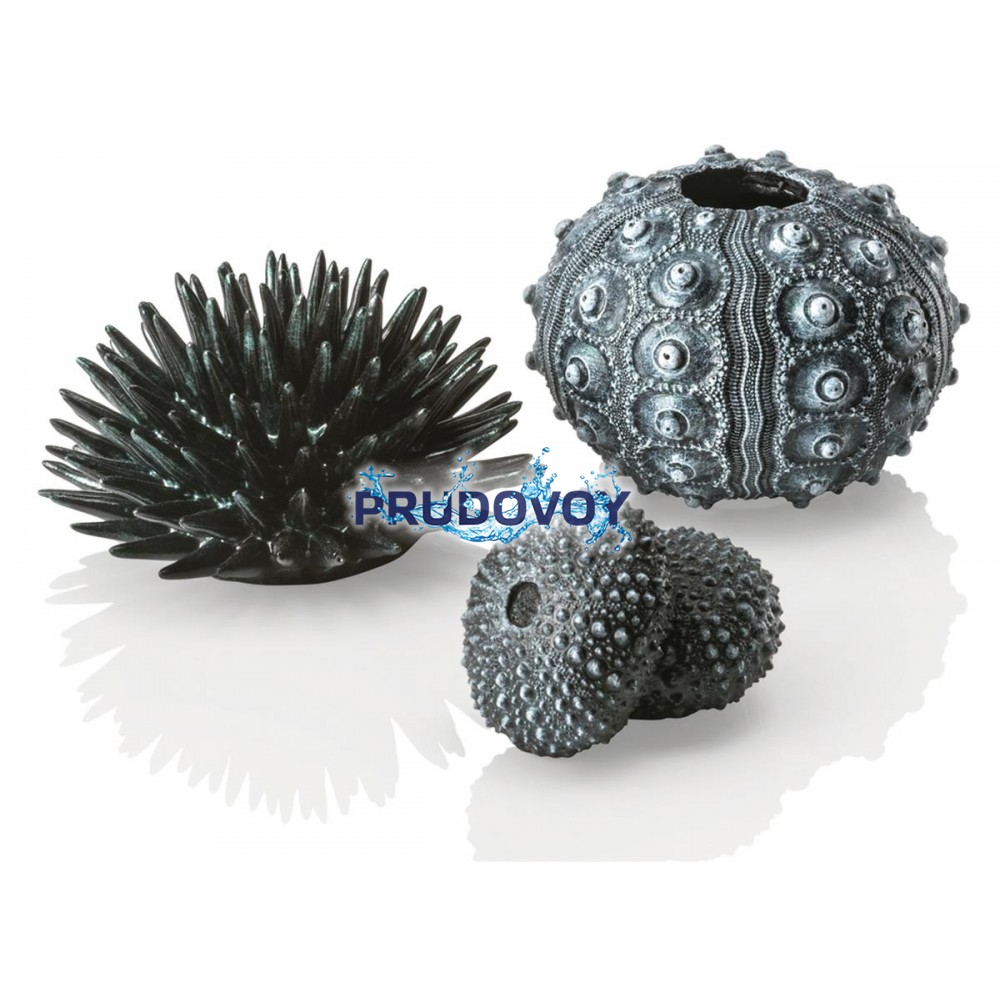Набор декор. элементов "Морской ёж", черный, sea urchins set black (48365)