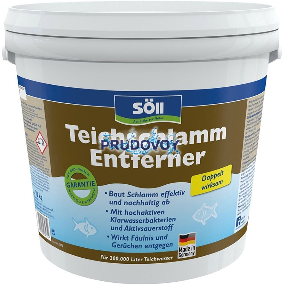 TeichschlammEntferner 10,0 кг (на 200 м³) Для удаления ила в пруду