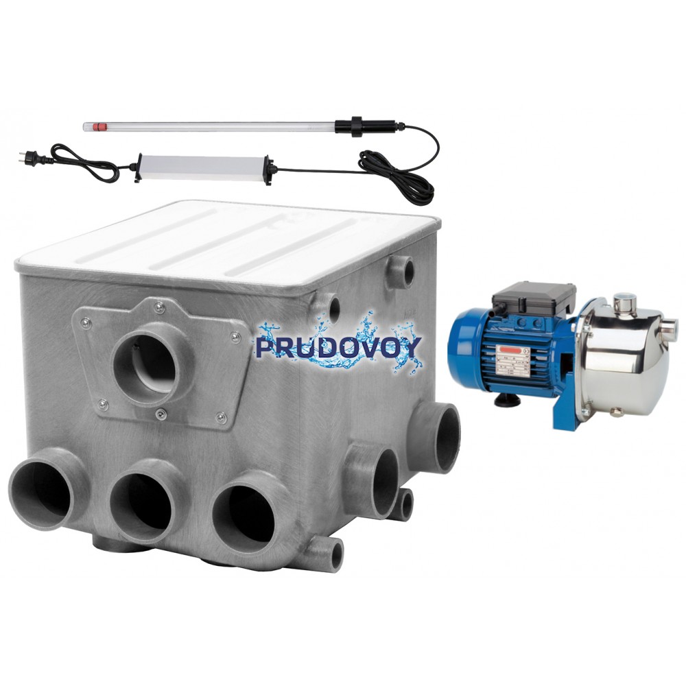 DrumFilter L set 1 (SK836)Фильтрационный комплект для пруда на базе барабанного фильтра DrumFilter L