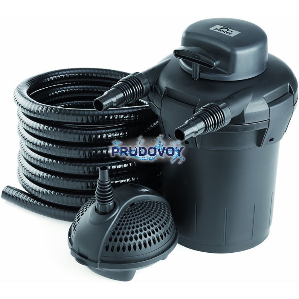 Напорный фильтр с уф-лампой и насосом PondoPress 5000 Set (50753)