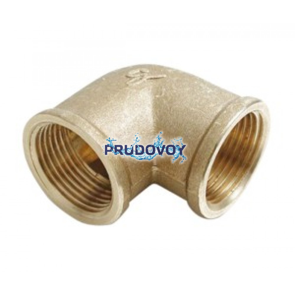 Угол латунный 90 гр. 2 1/2-2 1/2