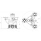 FK 3110.VL, фонтанный комплект из нерж. стали