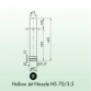 Фонтанная моноструйная насадка Hollow Jet Nozzle 68