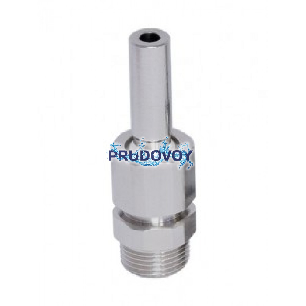 Smooth Bore Jet MS 0305, 3/8``, 5 mm, фонтанная насадка, латунь никелированная Smooth Bore Jet MS 0305, 3/8``, 5 mm, фонтанная насадка, латунь никелированная