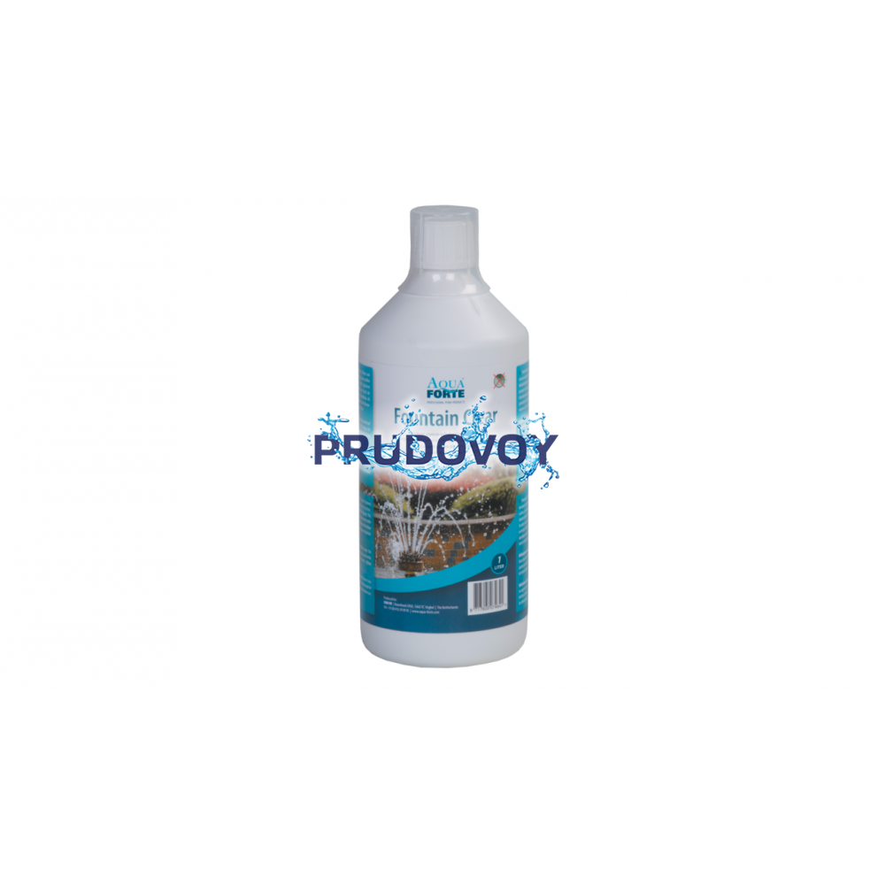 Fountain clear 1,0 L (SC743) Средство осветления воды и уменьшения кальция в уличном фонтане Fountain clear 1,0 L (SC743) Средство осветления воды и уменьшения кальция в уличном фонтане