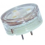 LED модуль 3 X  0,5 W GU5-3 Голубой