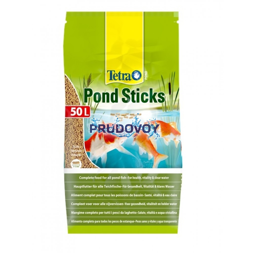 Tetra Pond Sticks  50 л корм для прудовых рыб в палочках