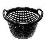 Корзина круглая с ручками диам. 40 см, h 27 см