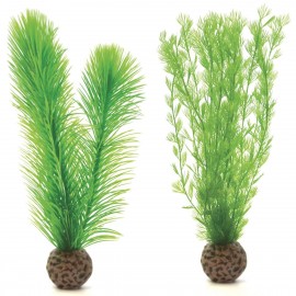 Набор декор. растений "Feather fern set small green"