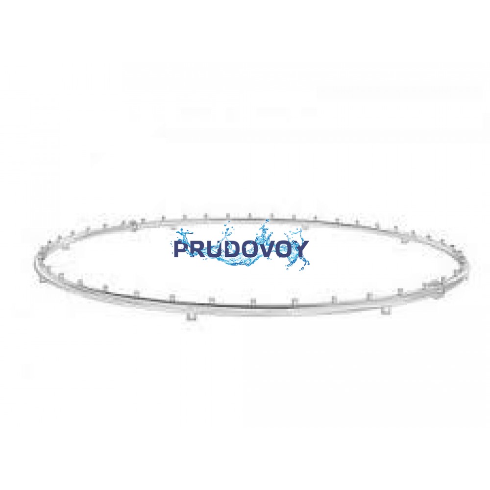 Spray ring PR-900; 0,9 м, фонтанное кольцо из нерж. стали