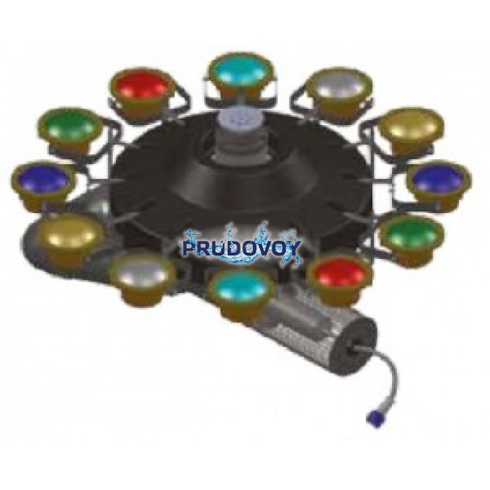 Фонтан-аэратор Floating Display Aerator 5 hp, 2 Stg. 3x380V/4,0kW