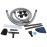 Pond vacuum cleaner L (RD465) Водный пылесос, 1400Вт, объем емкости 35 л, 3 насадки для сбора мусора