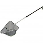 Pond Net длина рукоятки 95-180 см, треугольный 40 см [ячейки 3 и 5 мм ]