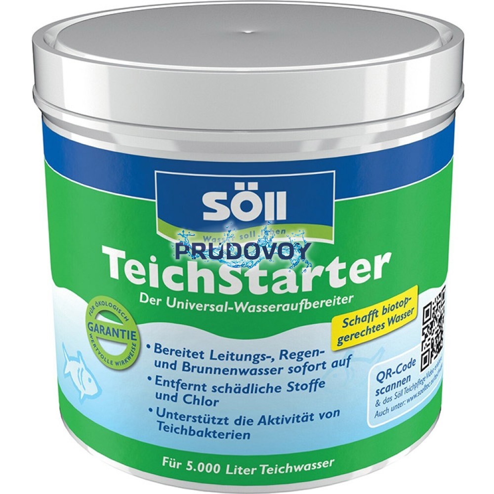 Teich-Starter 0,5 кг (на 5 м³) Средство для подготовки новой воды