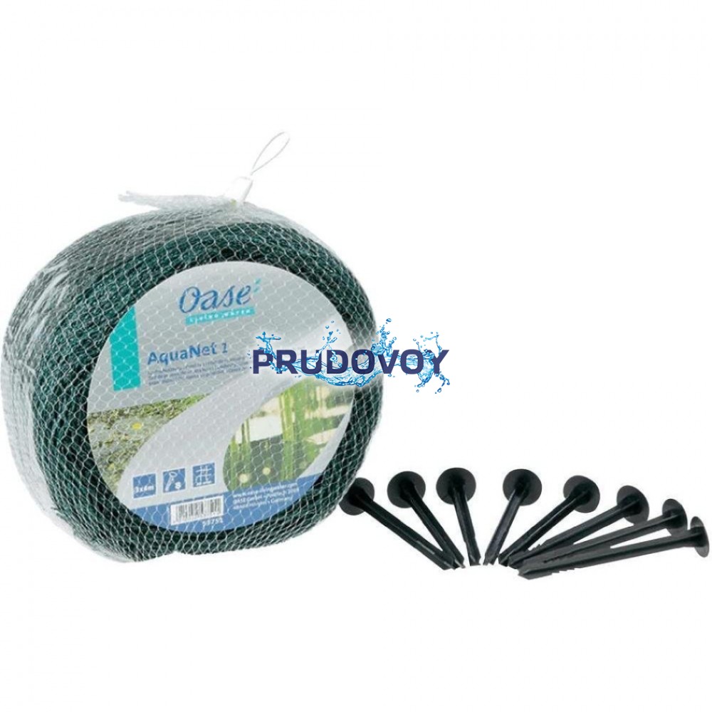 Сетка для пруда с колышками AquaNet 1, 3*4м (53751)