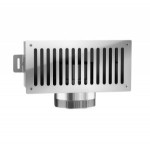 LA-400, Арматура перелива для монтажа в стену