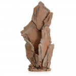 Декоративная фигура "Орнамент из красного сланца" большой, Slate stack ornament large red