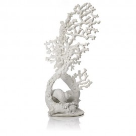 Декоративная фигура "Коралл белый", Fan coral ornament white