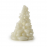 Декоративная фигура "Орнамент из гальки" малый, белый, Pebble ornament small white