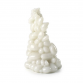 Декоративная фигура "Орнамент из гальки" средний, белый, Pebble ornament medium white  Декоративная фигура "Орнамент из гальки" средний, белый, Pebble ornament medium white