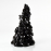 Декоративная фигура "Орнамент из гальки" средний, черный, Pebble ornament medium black
