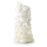 Декоративная фигура "Большой орнамент из гальки", белый, Pebble ornament large white
