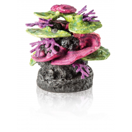 Декоративная фигура "Коралловый гребень", coral ridge ornament green-purple