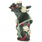 Декоративная фигура "Зеленый пень с цветами", Flower trunk ornament green Декоративная фигура "Зеленый пень с цветами", Flower trunk ornament green