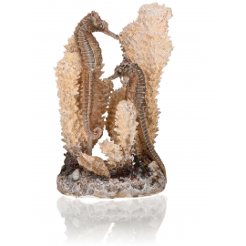 Декоративная фигура "Коралл с морскими коньками", малый, Seahorses on coral S