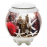 Декоративная фигура "Пень с цветами", Flower ornament