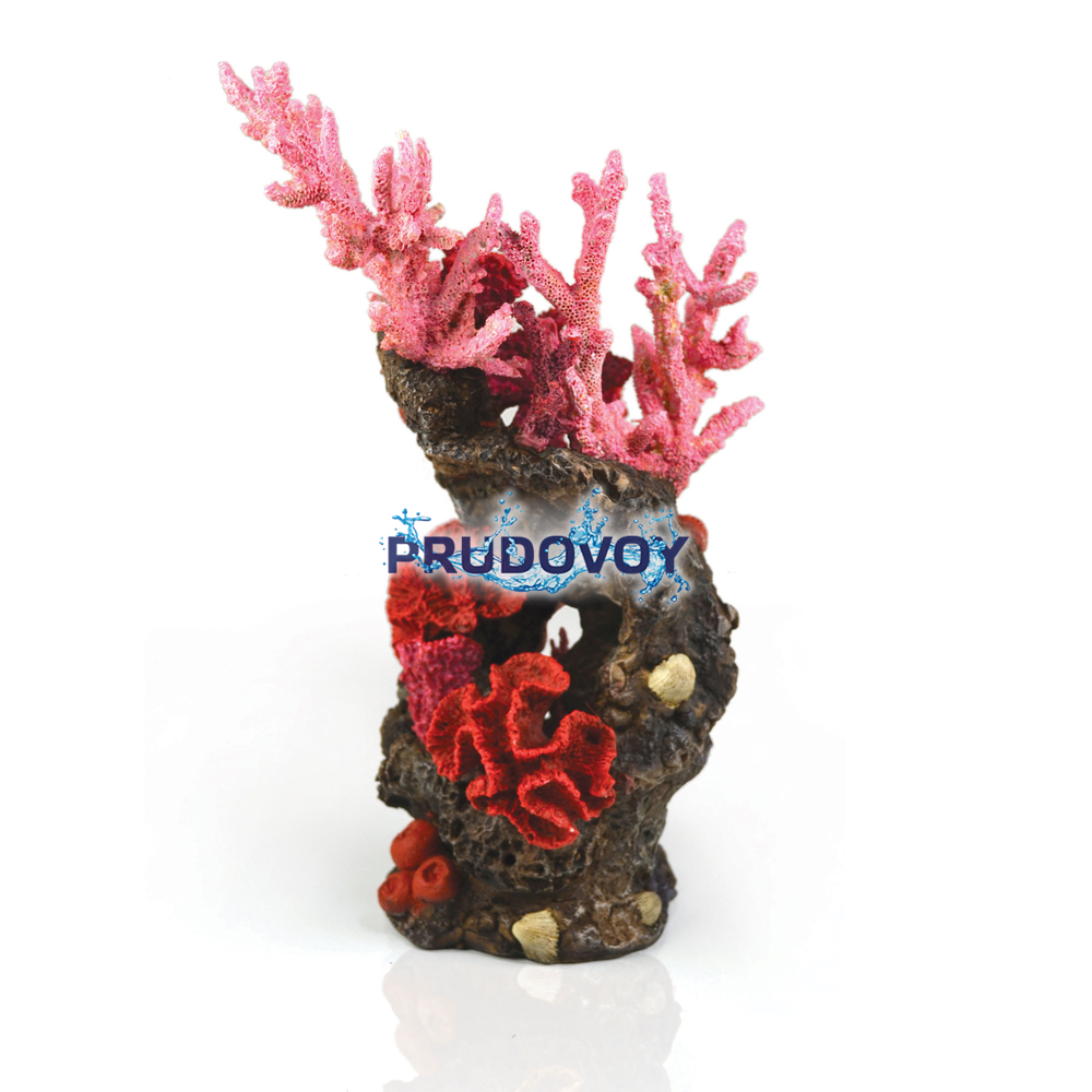 Декоративная фигура "Риф", красный, Reef ornament red 