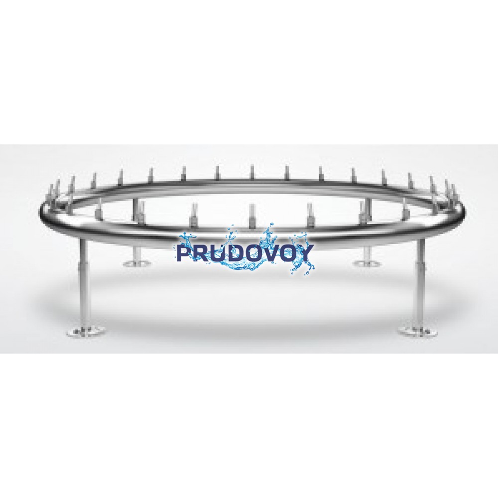 SPRAY RING RS-1030, Ø 3,00 M, фонтанное кольцо из нерж. стали SPRAY RING RS-1030, Ø 3,00 M, фонтанное кольцо из нерж. стали