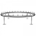 SPRAY RING RS-705 (0.52 m), фонтанное кольцо из нерж. стали