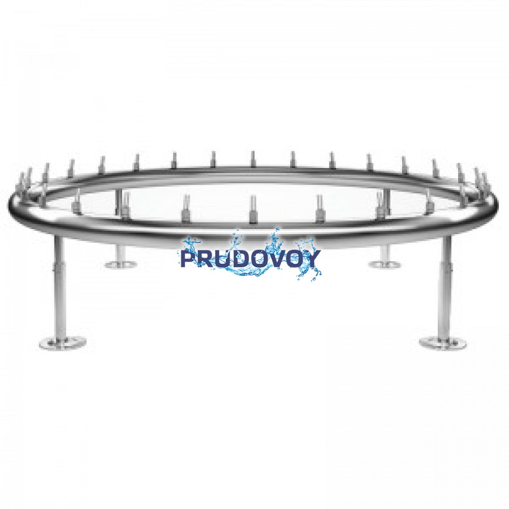 SPRAY RING RS-715 (1.51 m), фонтанное кольцо из нерж. стали
