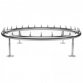 SPRAY RING RS-721 (2.16 m), фонтанное кольцо из нерж. стали
