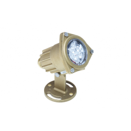 Brass Dichroic Housing LED RGBW 12W/12-24V, подводный светильник