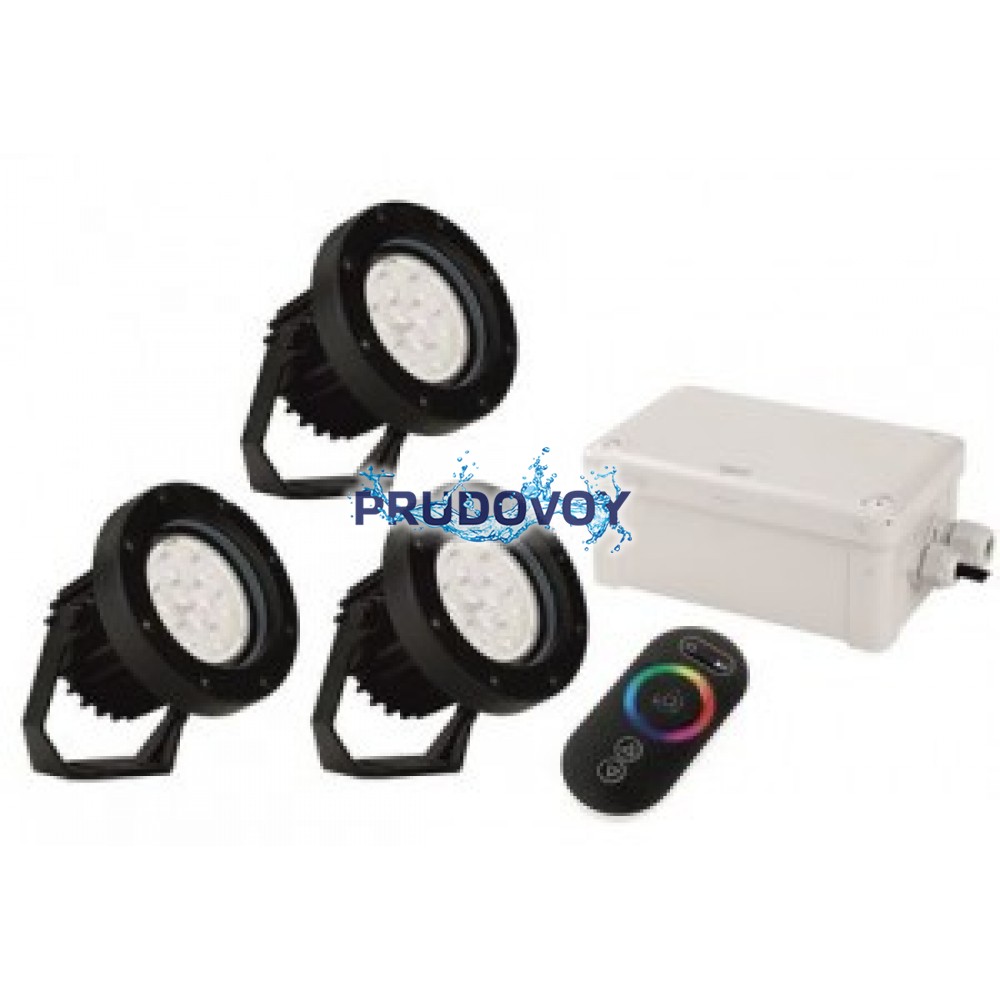 LS-10 RGB комплект из 3-х светильников