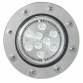 Light Fixture Cree RGB 27W/12-24V/1PG16/Cable 5 m, Светильник подводный из нерж. стали