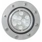 Light Fixture Cree RGBW 27W/12-24V/2PG21/No cable, Светильник подводный из нерж. стали