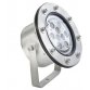 Light Fixture Cree RGBW 27W/12-24V/2PG21/No cable, Светильник подводный из нерж. стали