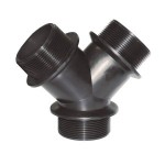 Тройник Y-образный с наружной резьбой 2